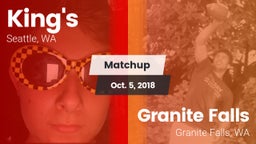 Matchup: King's High vs. Granite Falls  2018
