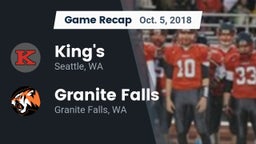 Recap: King's  vs. Granite Falls  2018