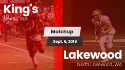 Matchup: King's High vs. Lakewood  2019