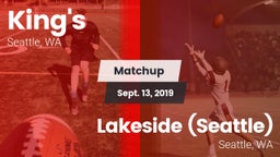 Matchup: King's High vs. Lakeside  (Seattle) 2019