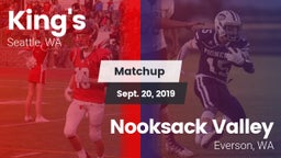 Matchup: King's High vs. Nooksack Valley  2019