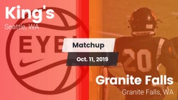 Matchup: King's High vs. Granite Falls  2019
