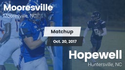 Matchup: Mooresville High vs. Hopewell  2017