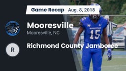 Recap: Mooresville  vs. Richmond County Jamboree 2018