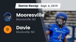 Recap: Mooresville  vs. Davie  2019