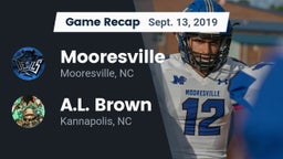 Recap: Mooresville  vs. A.L. Brown  2019