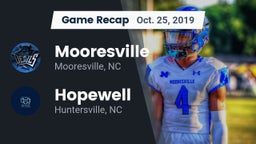 Recap: Mooresville  vs. Hopewell  2019
