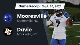 Recap: Mooresville  vs. Davie  2021