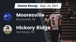 Recap: Mooresville  vs. Hickory Ridge  2021