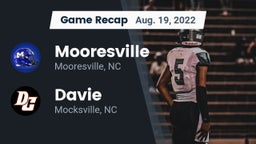 Recap: Mooresville  vs. Davie  2022