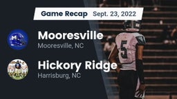 Recap: Mooresville  vs. Hickory Ridge  2022