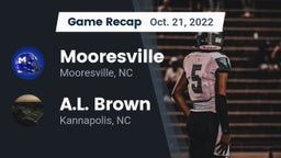 Recap: Mooresville  vs. A.L. Brown  2022