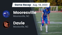 Recap: Mooresville  vs. Davie  2023