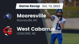 Recap: Mooresville  vs. West Cabarrus  2023