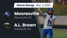 Recap: Mooresville  vs. A.L. Brown  2023