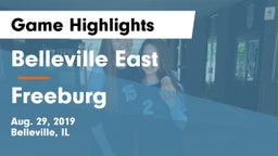 Belleville East  vs Freeburg  Game Highlights - Aug. 29, 2019
