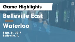 Belleville East  vs Waterloo  Game Highlights - Sept. 21, 2019