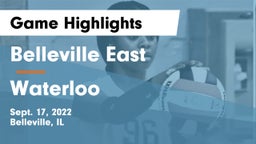 Belleville East  vs Waterloo  Game Highlights - Sept. 17, 2022