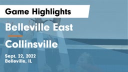 Belleville East  vs Collinsville  Game Highlights - Sept. 22, 2022
