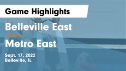 Belleville East  vs Metro East  Game Highlights - Sept. 17, 2022
