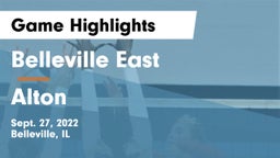 Belleville East  vs Alton  Game Highlights - Sept. 27, 2022