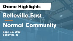 Belleville East  vs Normal Community  Game Highlights - Sept. 30, 2022