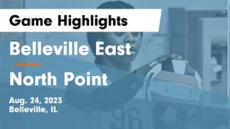 Belleville East  vs North Point  Game Highlights - Aug. 24, 2023