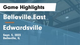 Belleville East  vs Edwardsville  Game Highlights - Sept. 5, 2023