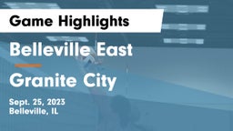 Belleville East  vs Granite City  Game Highlights - Sept. 25, 2023