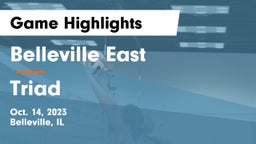Belleville East  vs Triad Game Highlights - Oct. 14, 2023