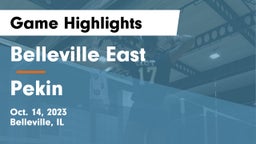 Belleville East  vs Pekin Game Highlights - Oct. 14, 2023
