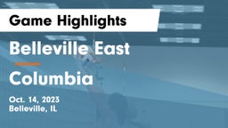 Belleville East  vs Columbia Game Highlights - Oct. 14, 2023
