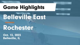 Belleville East  vs Rochester Game Highlights - Oct. 13, 2023