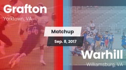 Matchup: Grafton  vs. Warhill  2017