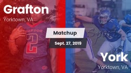 Matchup: Grafton  vs. York  2019