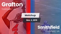 Matchup: Grafton  vs. Smithfield  2019
