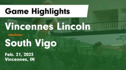 Vincennes Lincoln  vs South Vigo  Game Highlights - Feb. 21, 2023