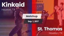 Matchup: Kinkaid  vs. St. Thomas  2017