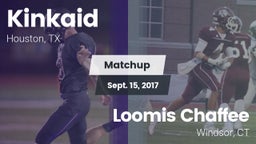 Matchup: Kinkaid  vs. Loomis Chaffee 2017