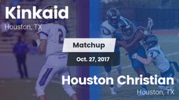 Matchup: Kinkaid  vs. Houston Christian  2017