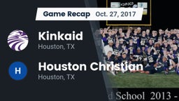 Recap: Kinkaid  vs. Houston Christian  2017