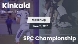 Matchup: Kinkaid  vs. SPC Championship 2017