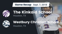 Recap: The Kinkaid School vs. Westbury Christian School 2018