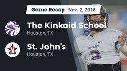 Recap: The Kinkaid School vs. St. John's  2018
