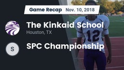 Recap: The Kinkaid School vs. SPC Championship 2018