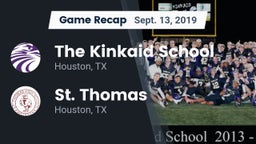 Recap: The Kinkaid School vs. St. Thomas  2019