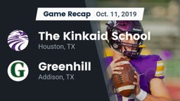 Recap: The Kinkaid School vs. Greenhill  2019