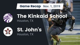 Recap: The Kinkaid School vs. St. John's  2019