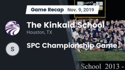 Recap: The Kinkaid School vs. SPC Championship Game 2019