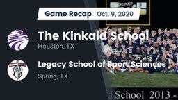 Recap: The Kinkaid School vs. Legacy School of Sport Sciences 2020